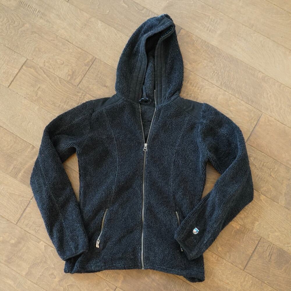 Khul Fleece Sherpa Hoodie Jacket Women's Size Medium‎